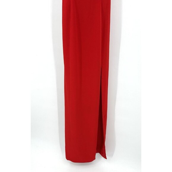 Cache Red Maxi Dress - Picture 4 of 9